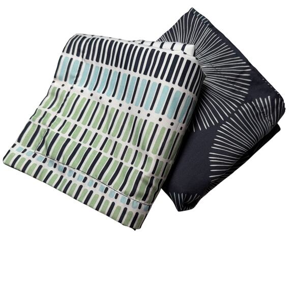 Style & Co Home Euro Pillow Sham Set of 2 Button Closure Reversible 27” x 27” - Picture 5 of 8